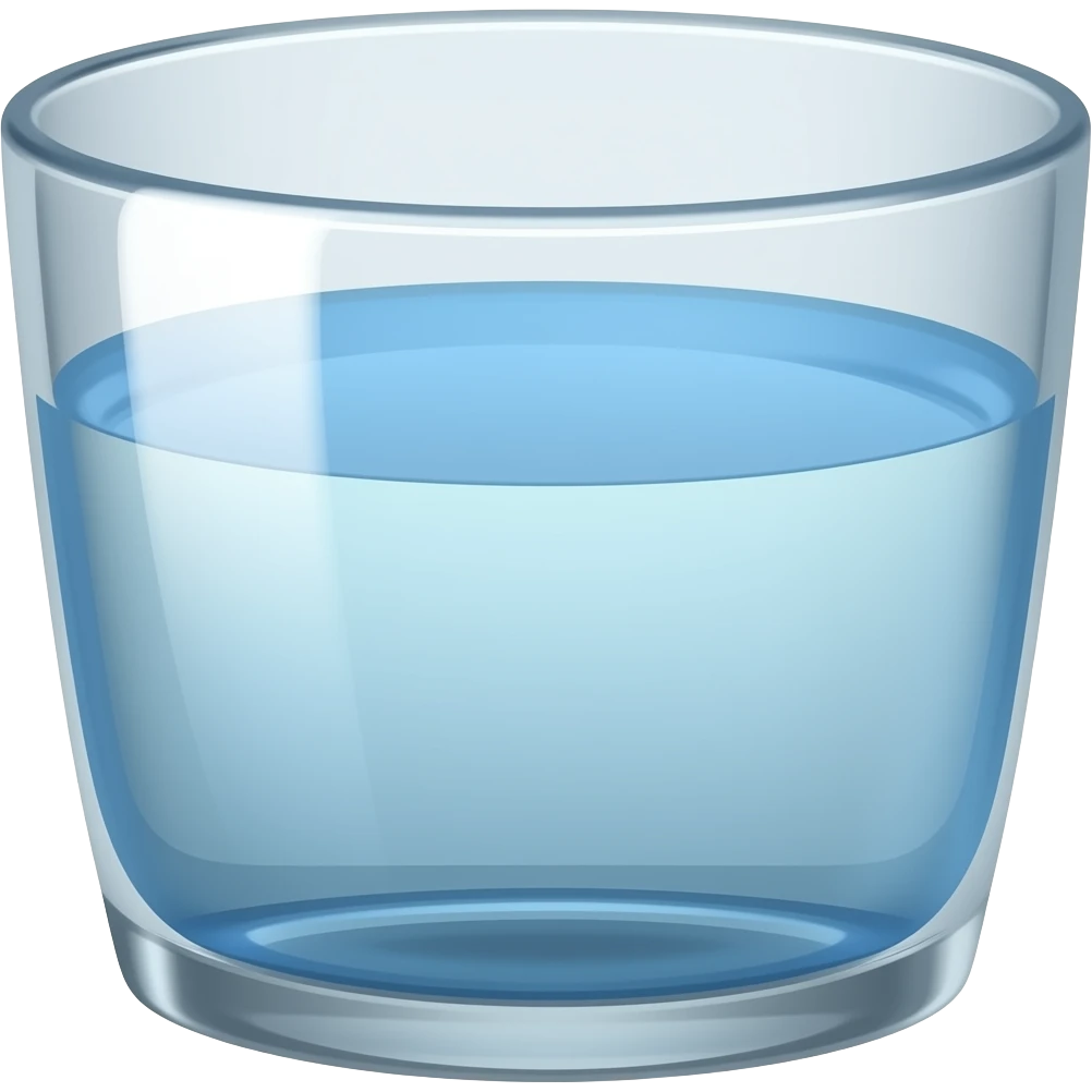 كوب من الماء emoji
