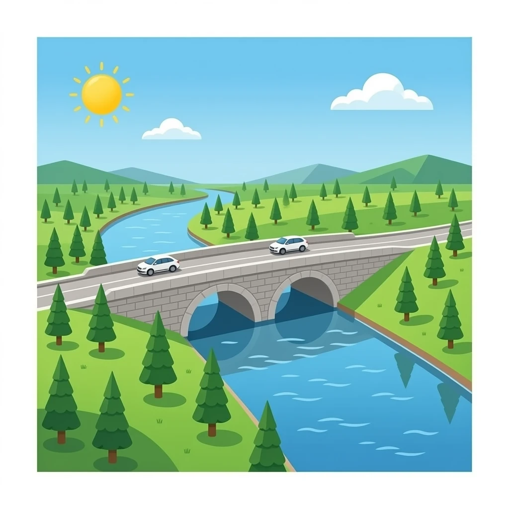 bridge top view emoji