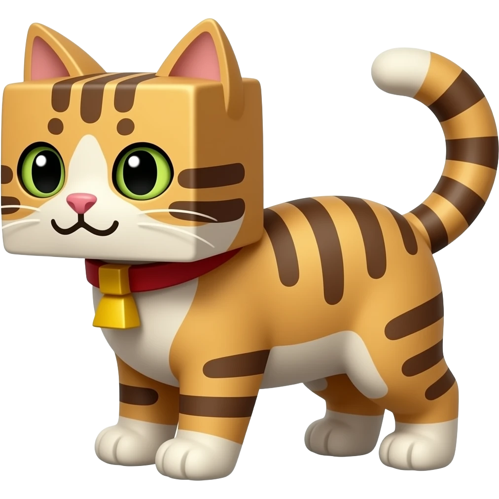 Minecraft cat emoji