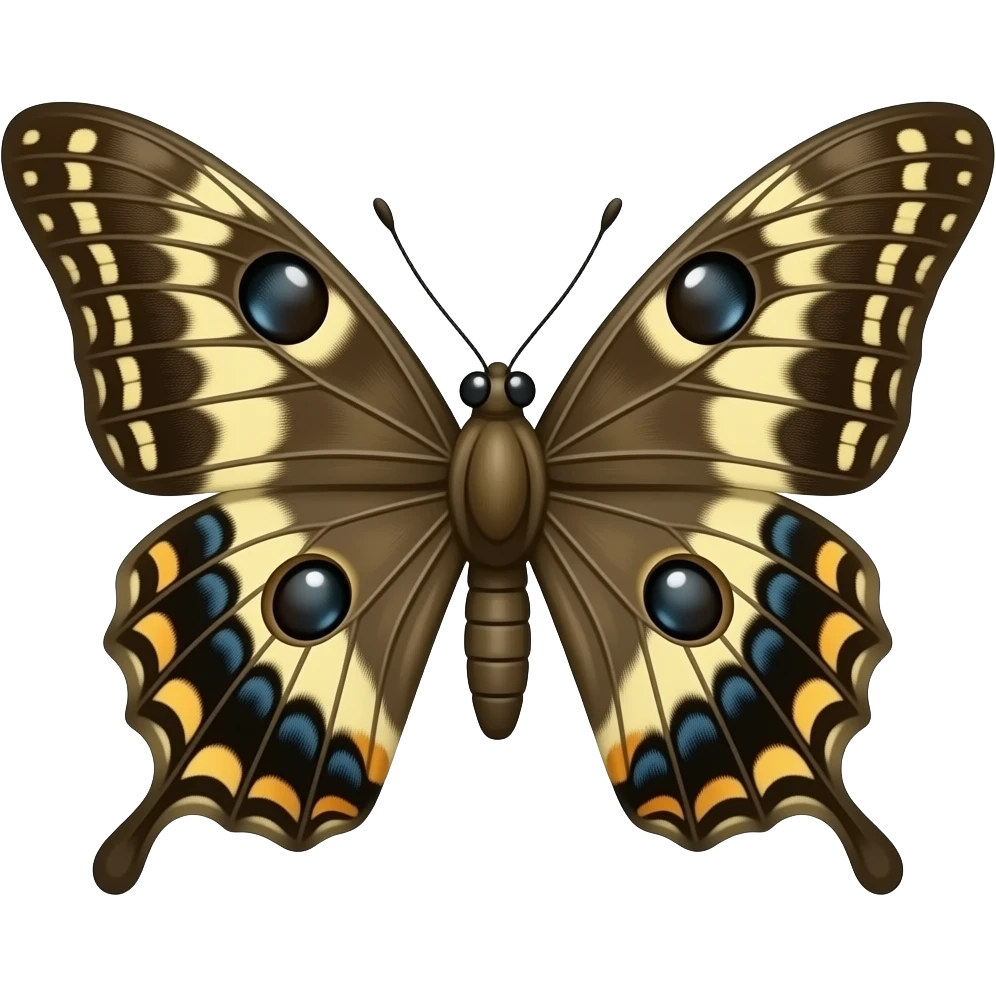 giant  mutant moth blooderfly emoji