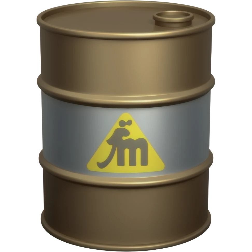 бочка с нефтью emoji