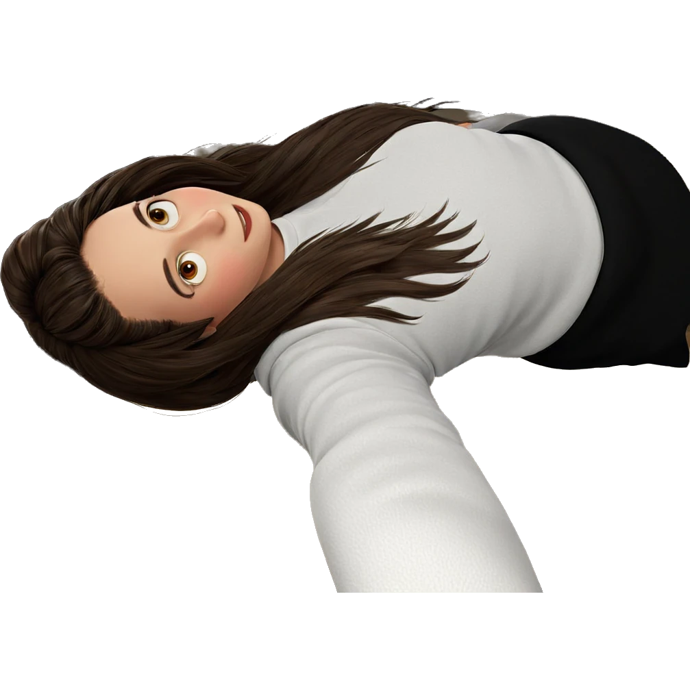 realistic portrait of girl emoji