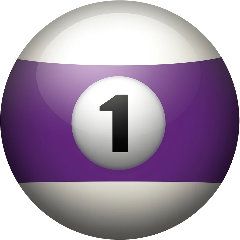 billard ball emoji