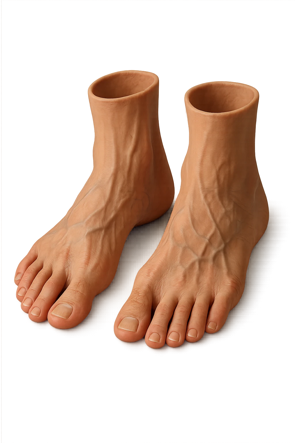 PIEDI DI UN CORPO UMANO ANATOMICO REALISTICO, iperrealistico 4k emoji
