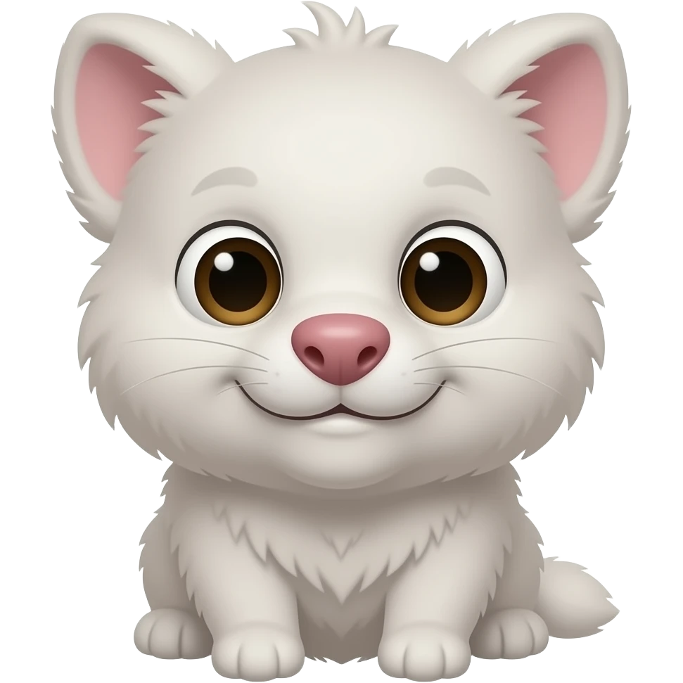 Kurdela beyaz başka emoji