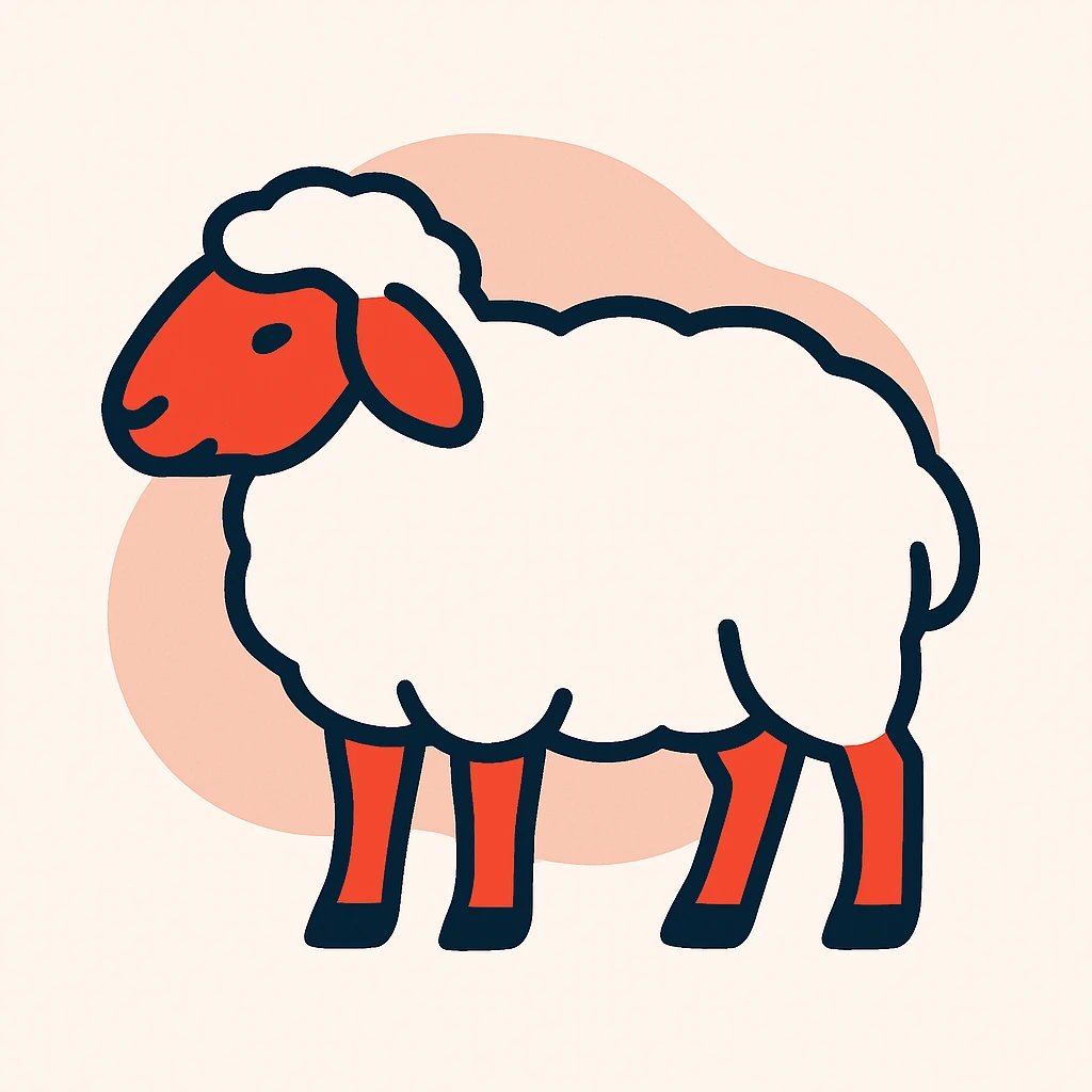 Sheep emoji