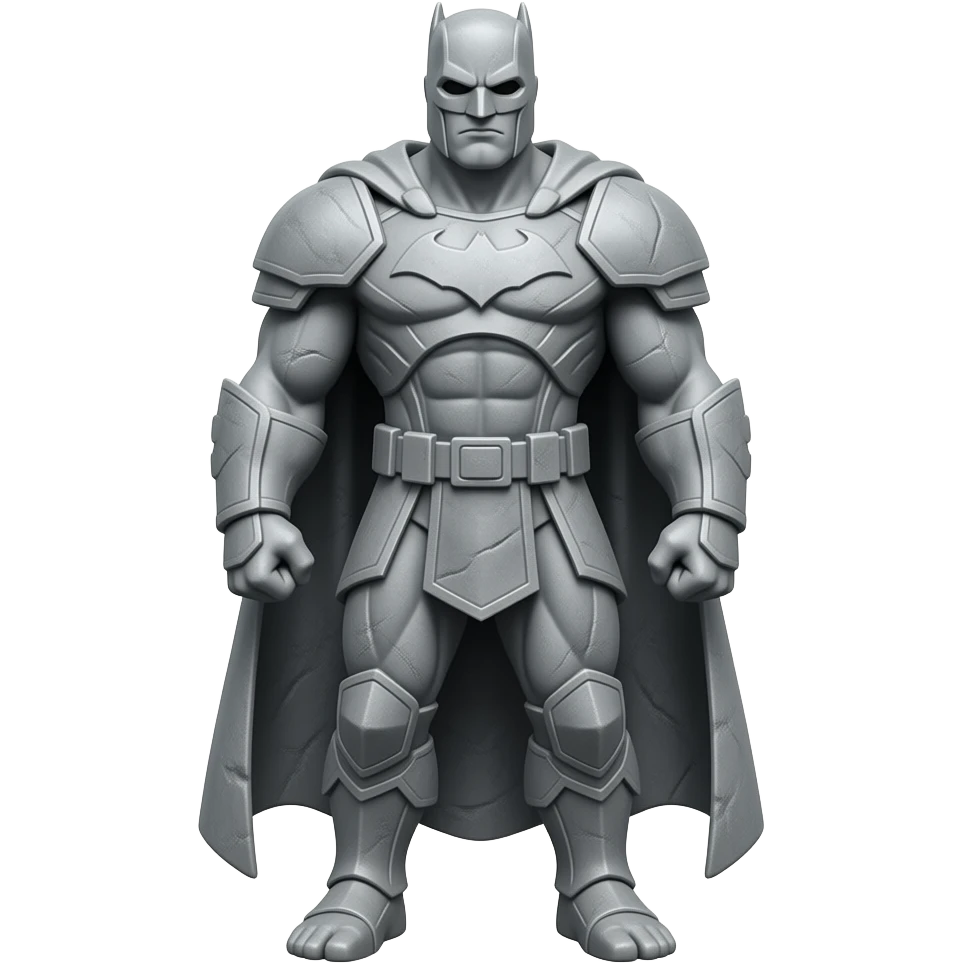 a full body stone  Hero emoji