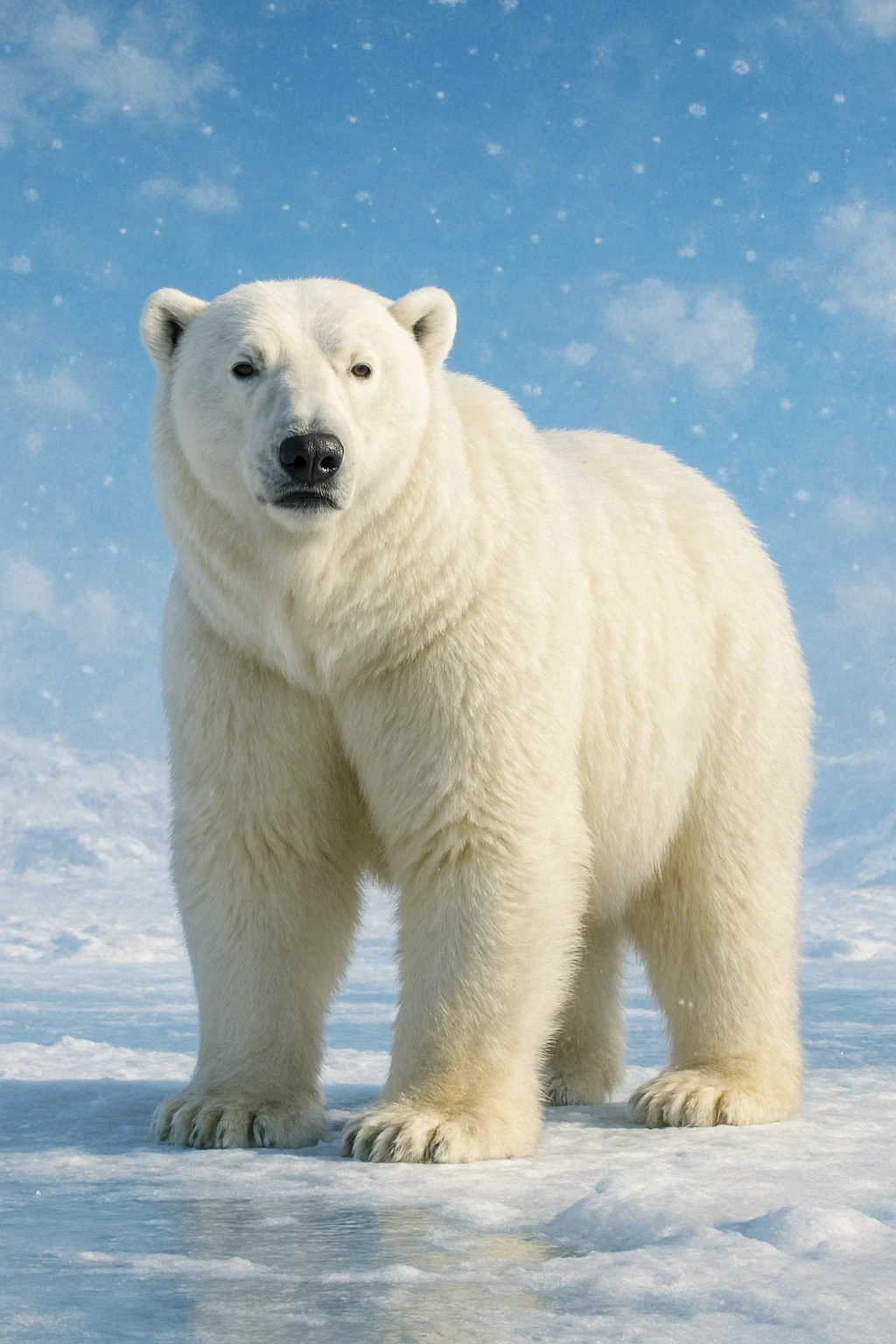 Polar bear emoji