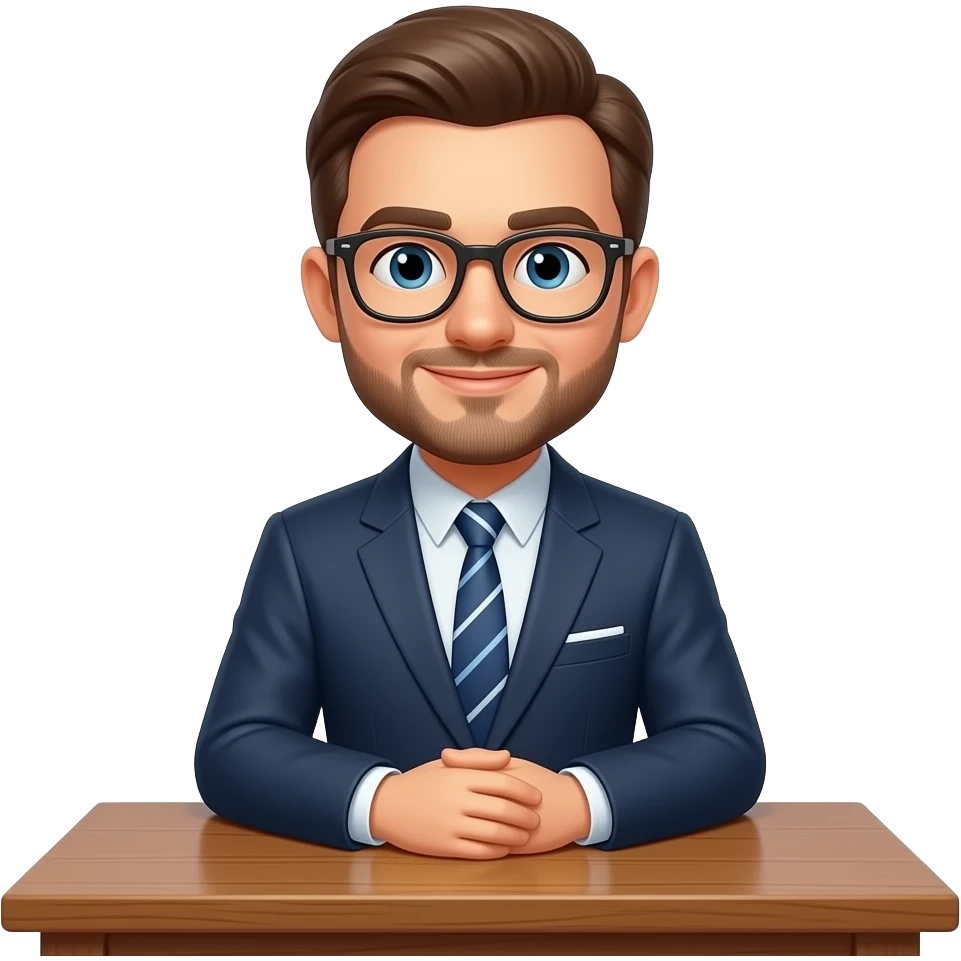 Tahta oturan adam emoji