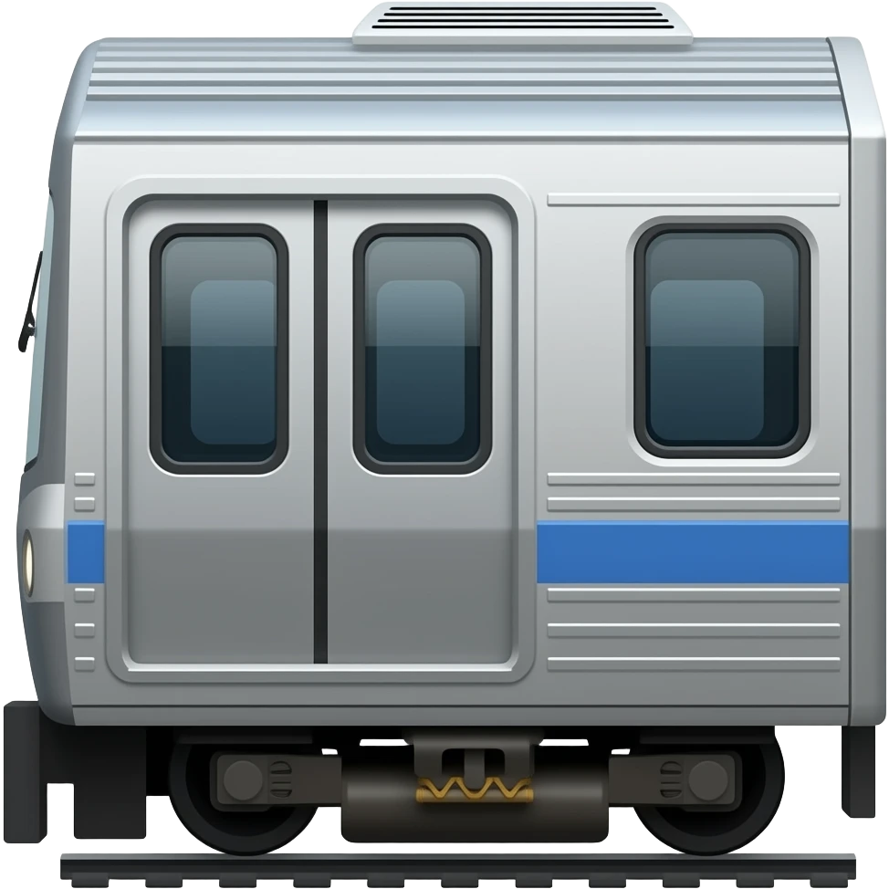 subway train only side emoji