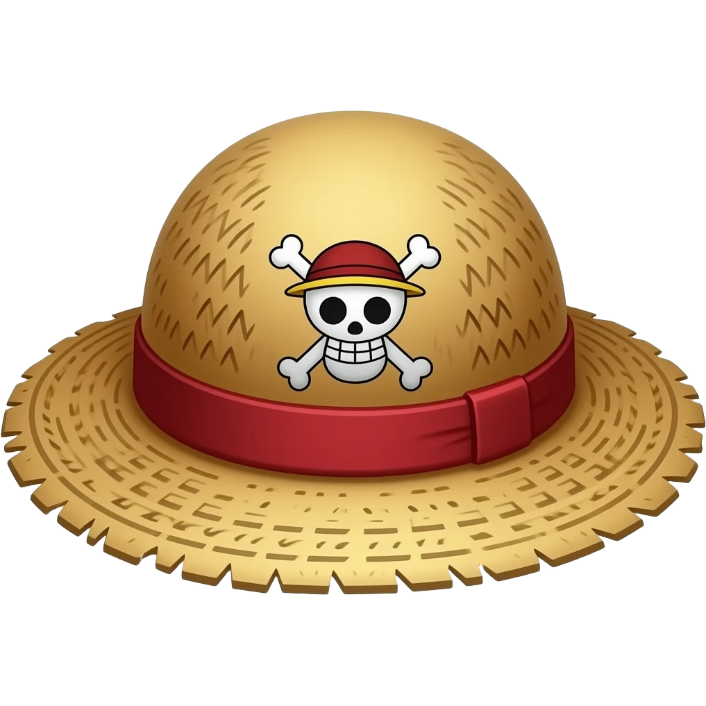 Generate an emoji that matches luffys hat emoji