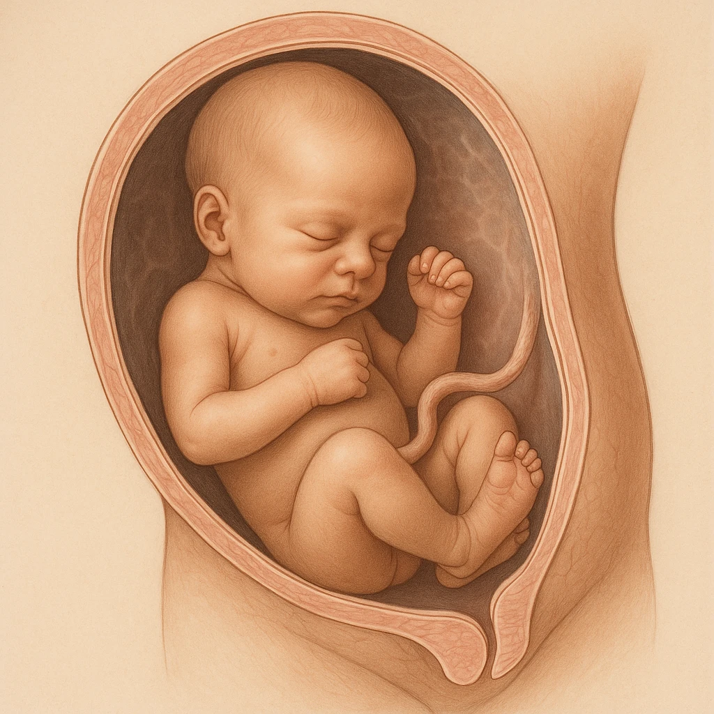 Baby in the womb emoji