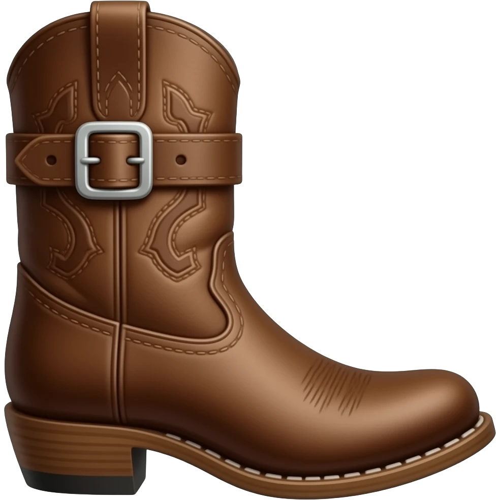 Cowboy boots emoji