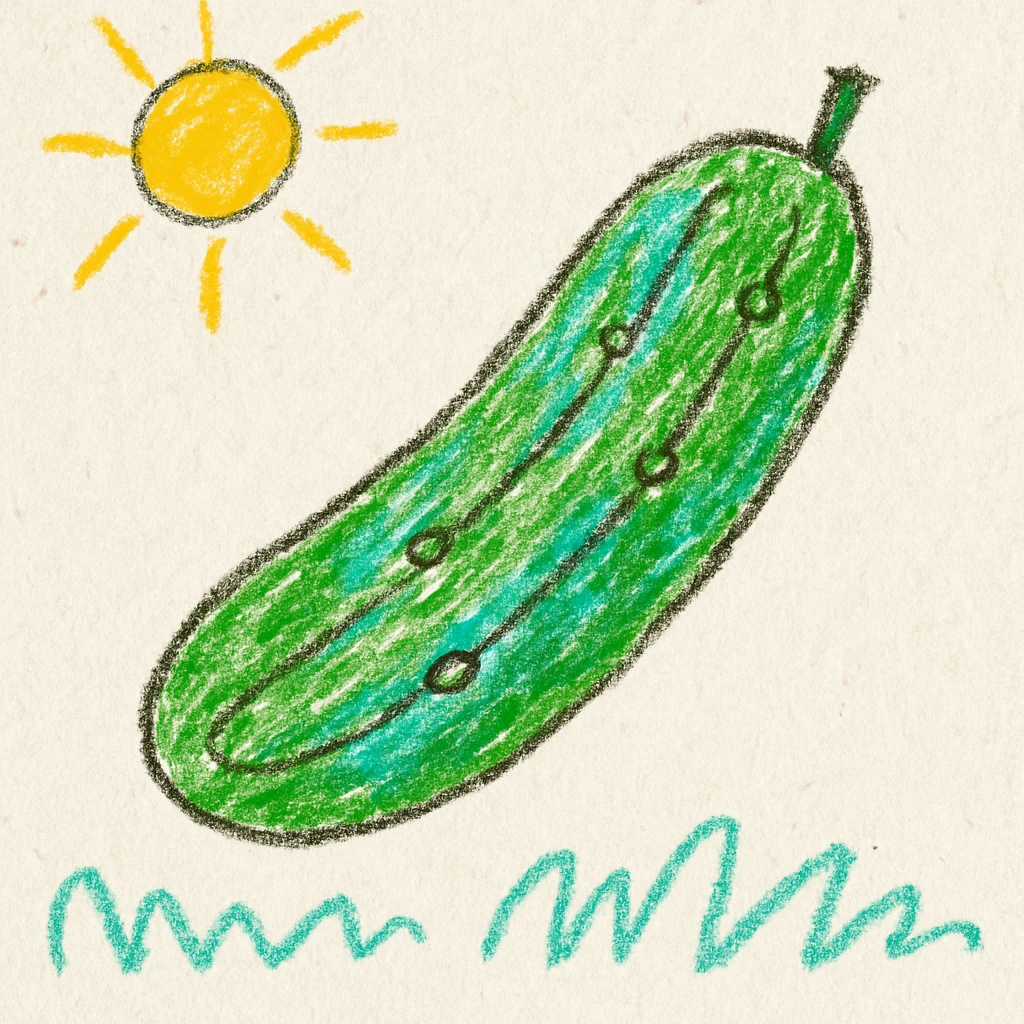 Cucumber emoji