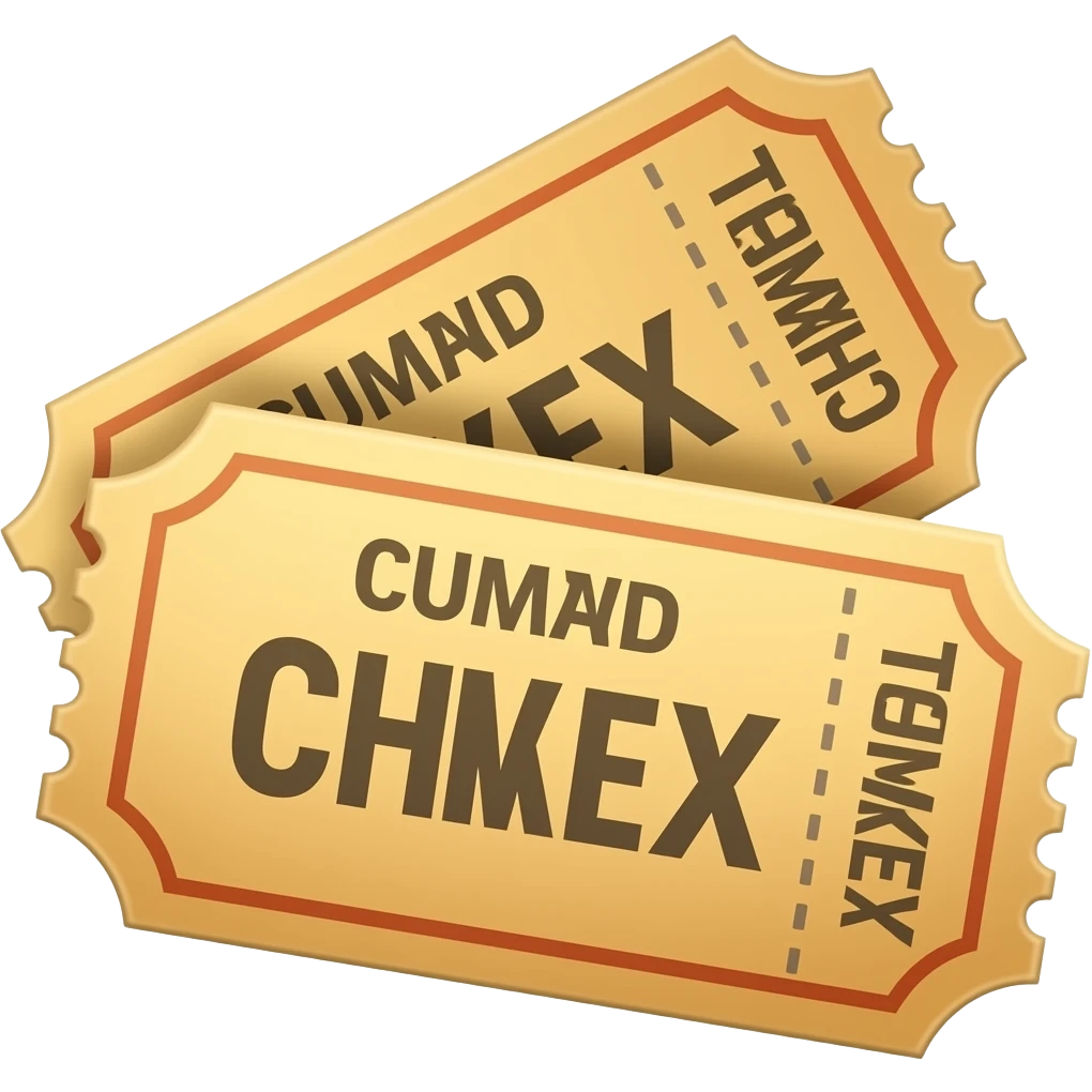 cinema tickets emoji