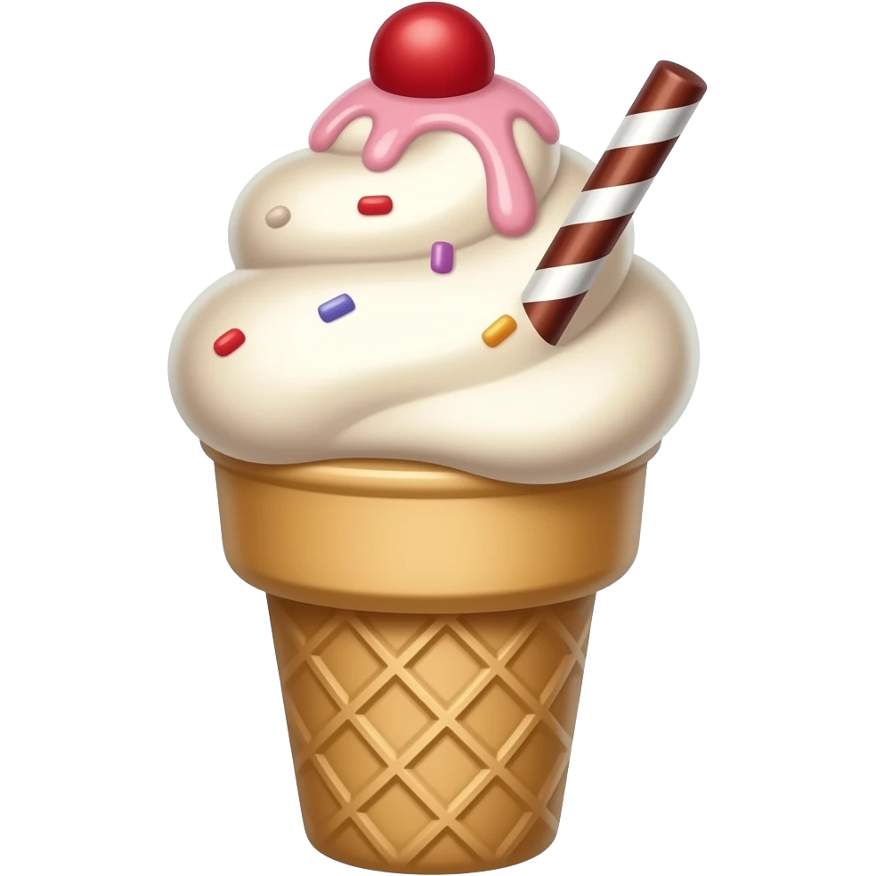 ice cream emoji