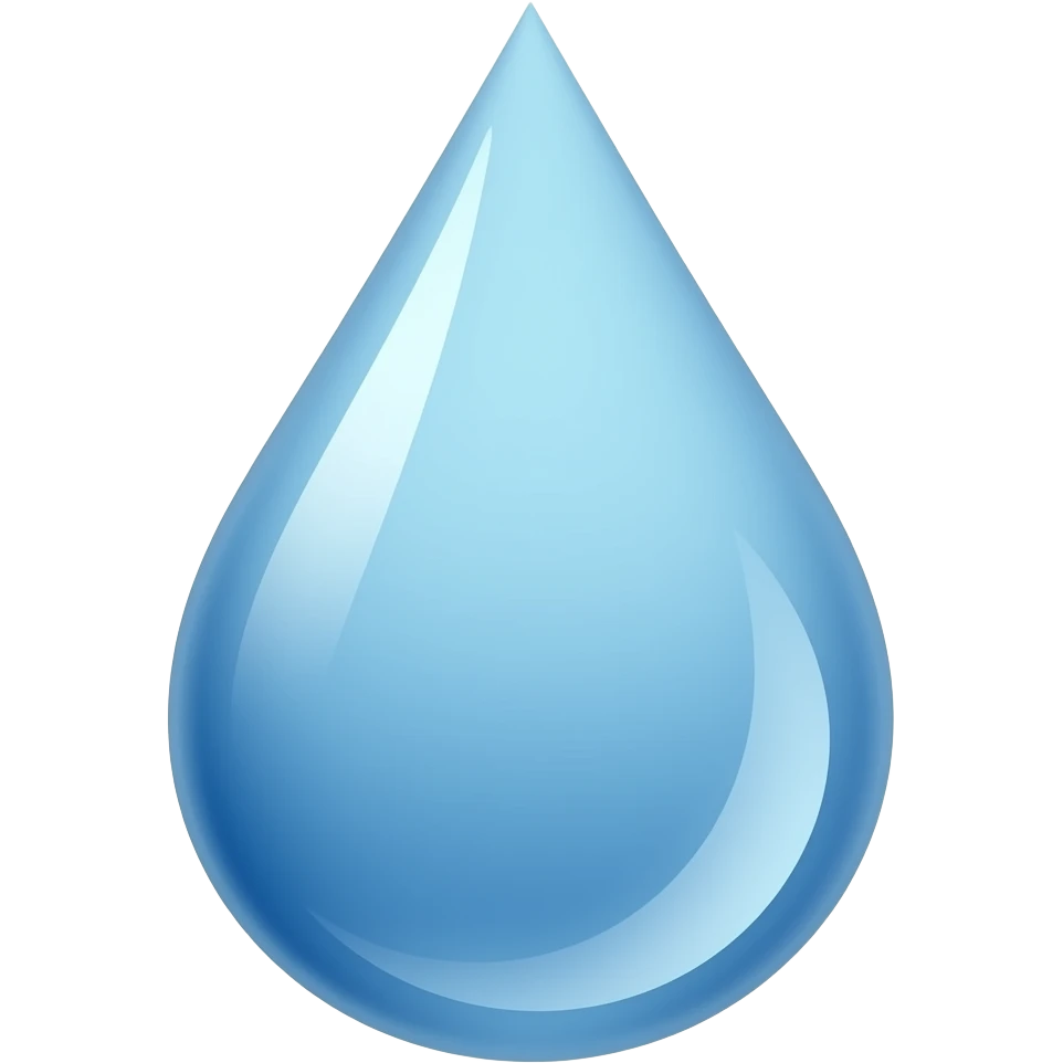 drop water emoji