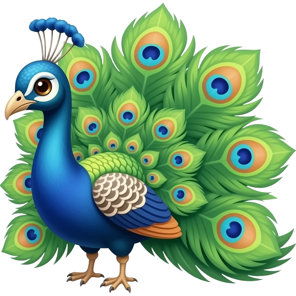 Emoji Peacock emoji