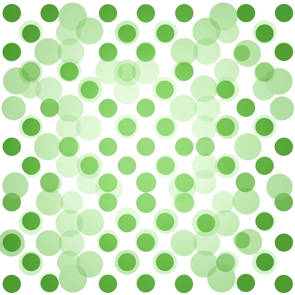 polka dots in green for a Google slides background w/ more detail emoji