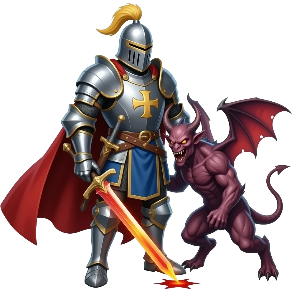 Knight Vanquish demon emoji
