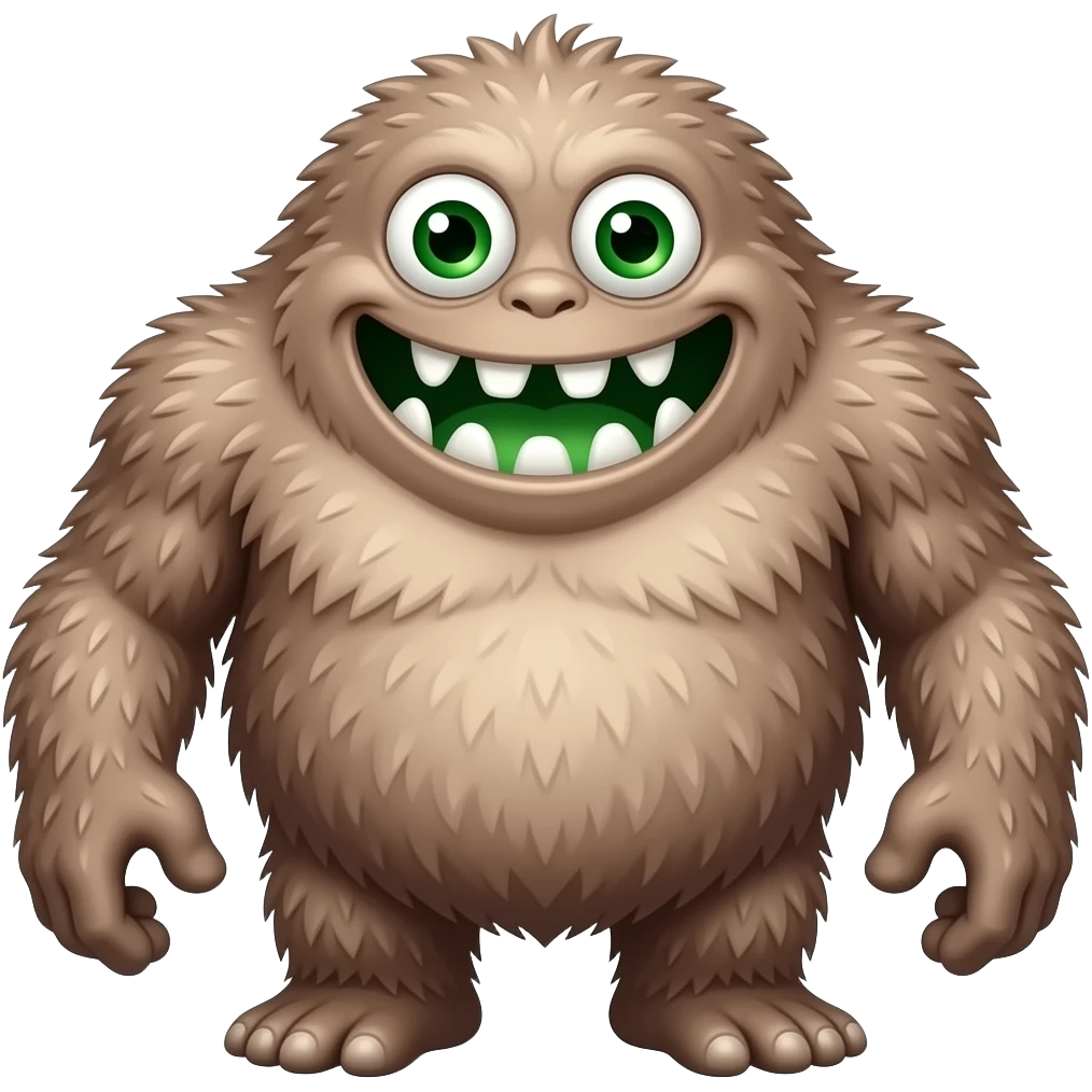 MONSTER GREEN TEETH SMILING emoji