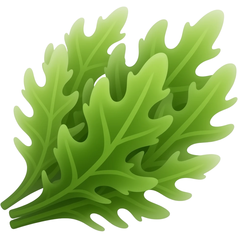 crea un emoji de un alga emoji