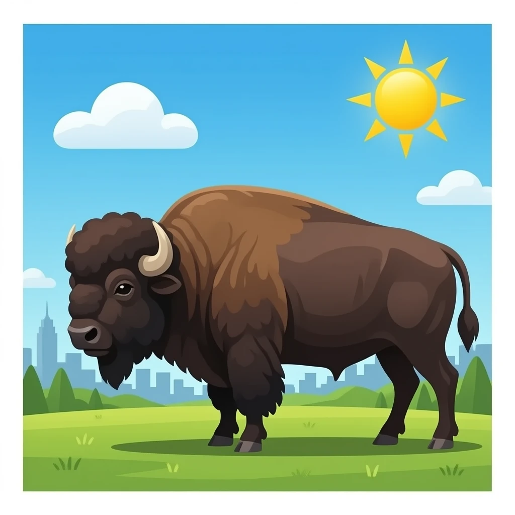Buffalo emoji