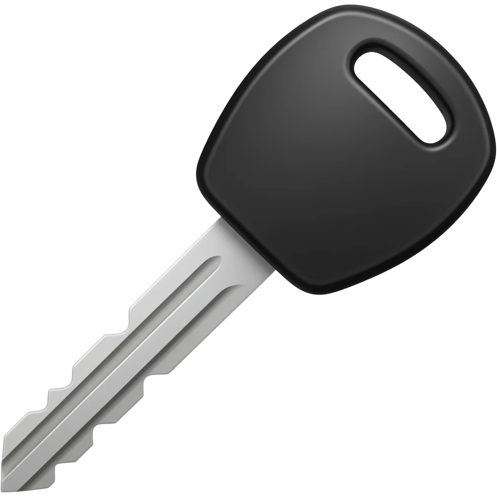 Car key emoji