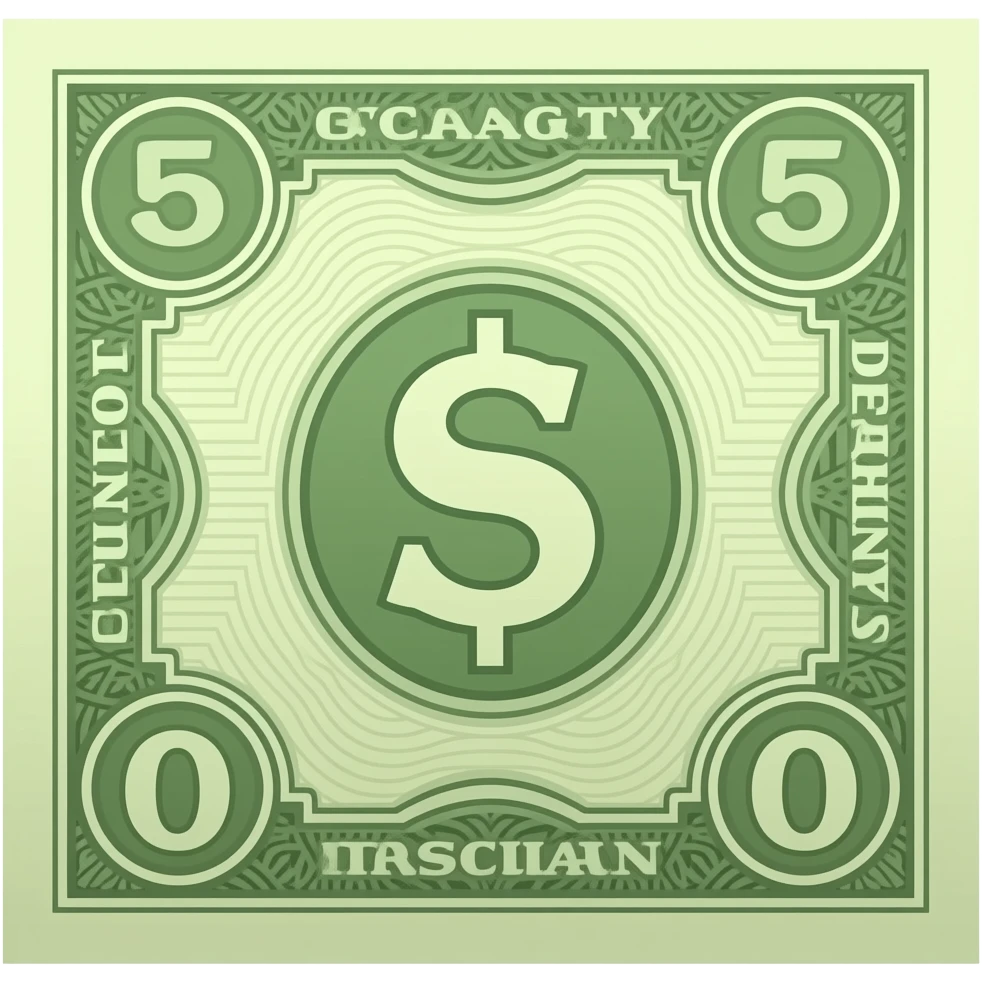 A returned banknote emoji