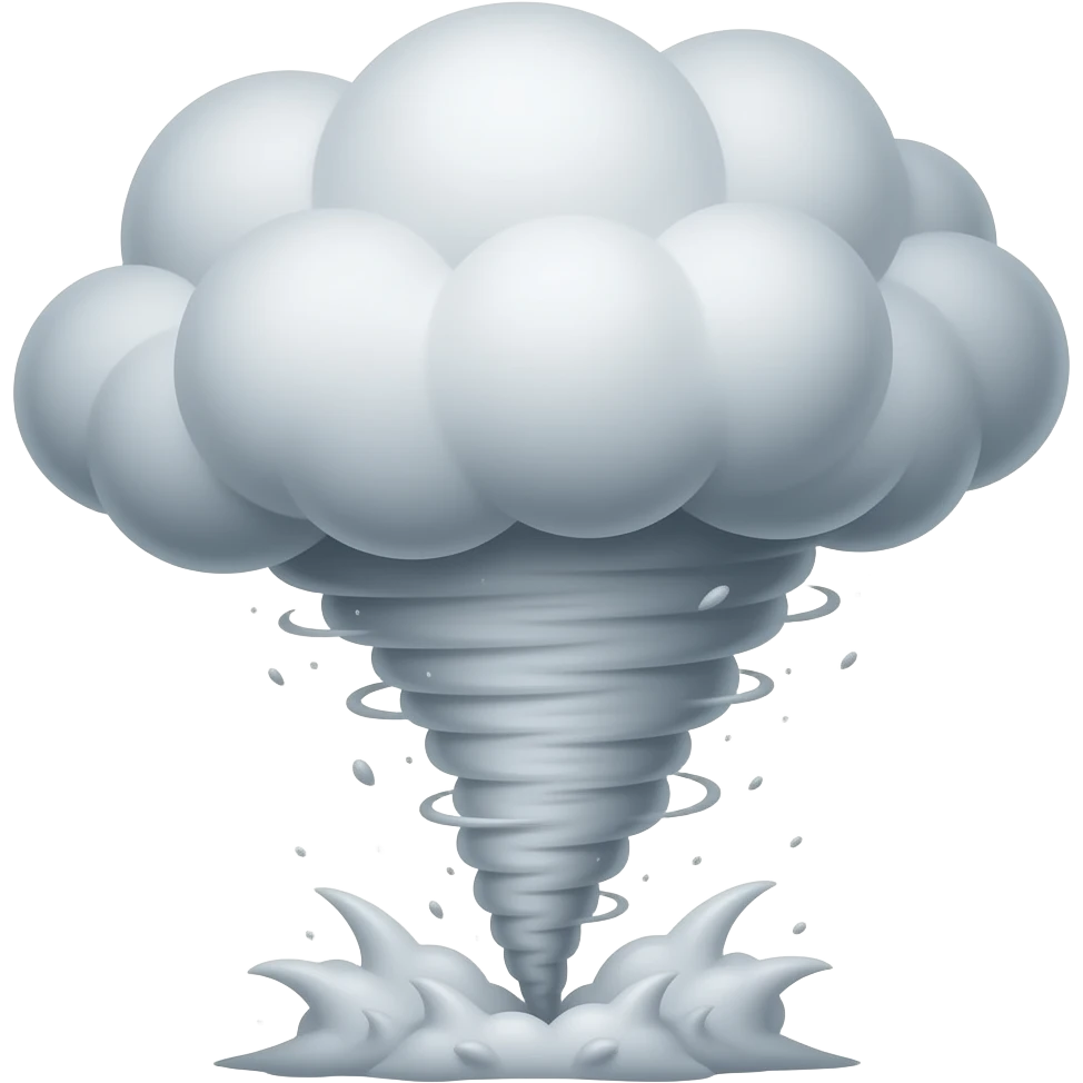 Biggg tornado emoji