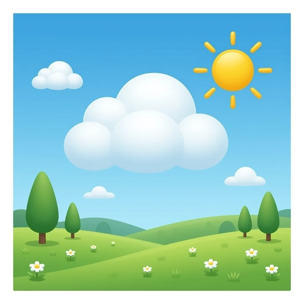 chmurka z nazwą emoji