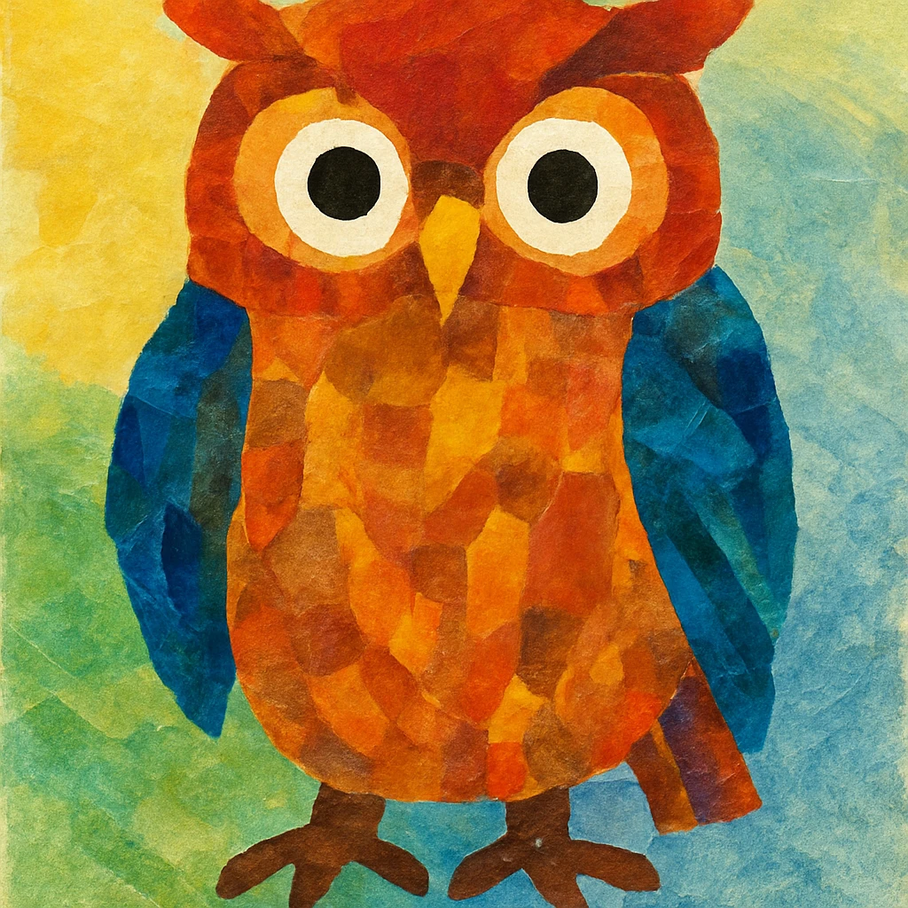 Eric carle owl emoji