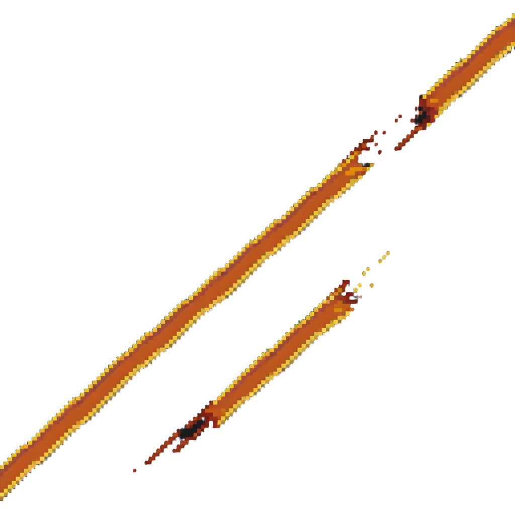 horizontal line of fire, extending left and right, orange and yellow emoji