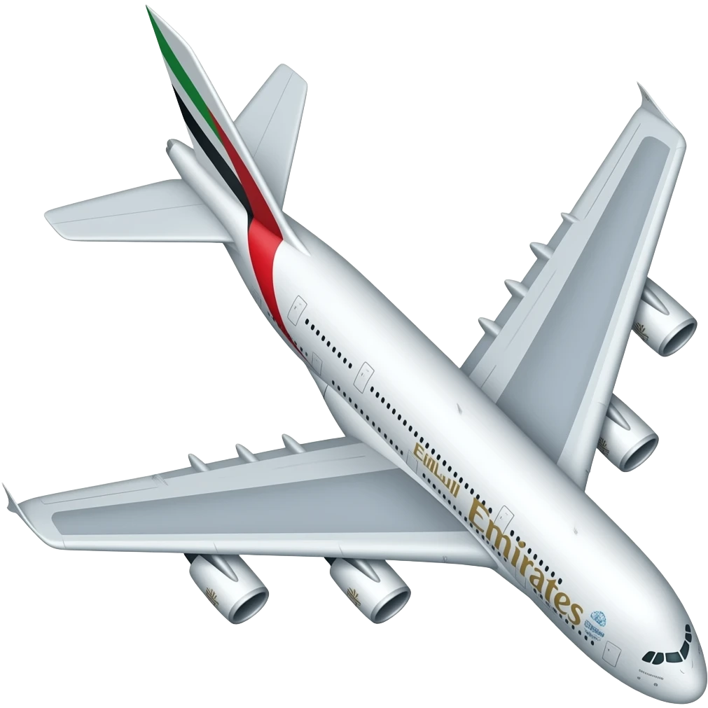 emirates A380 emote emoji