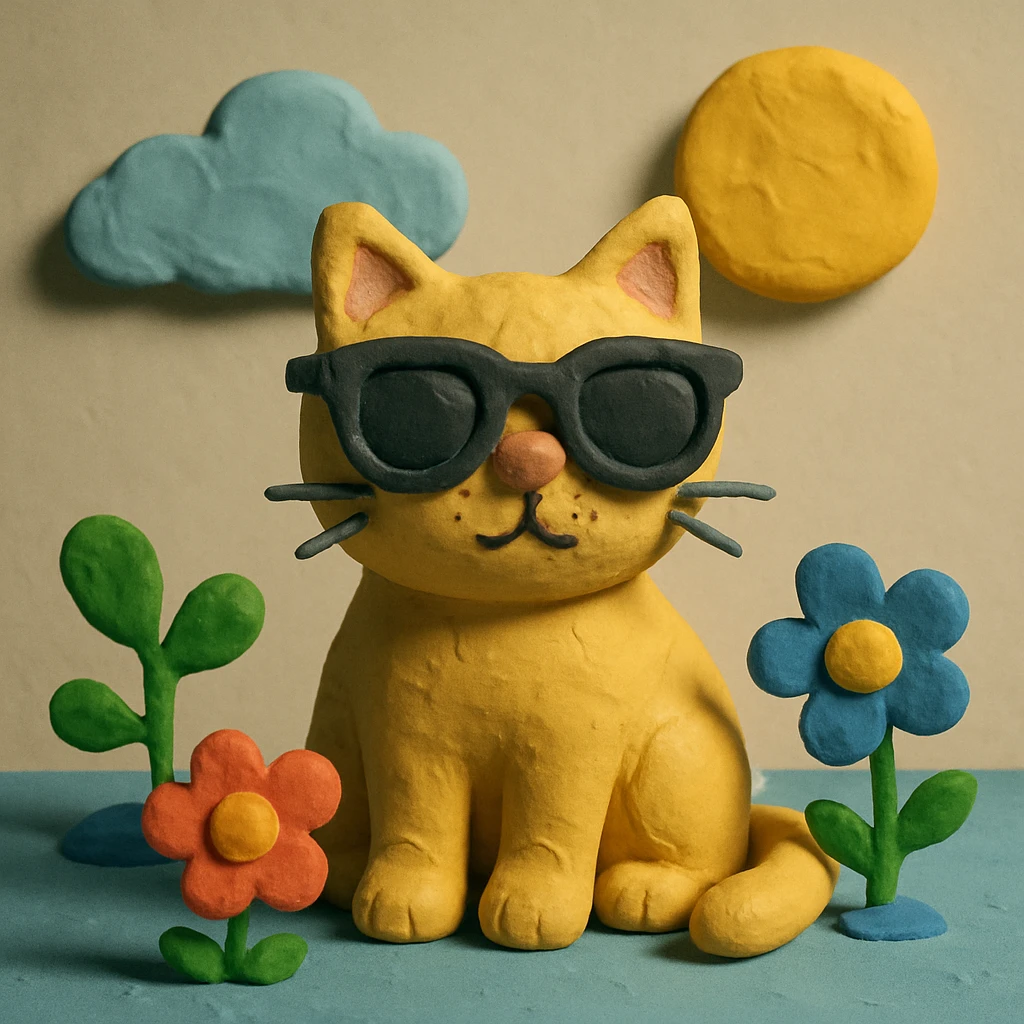 cat wearing sunglasses emoji