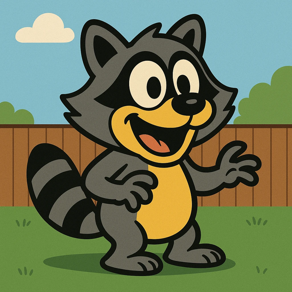 Raccoon emoji