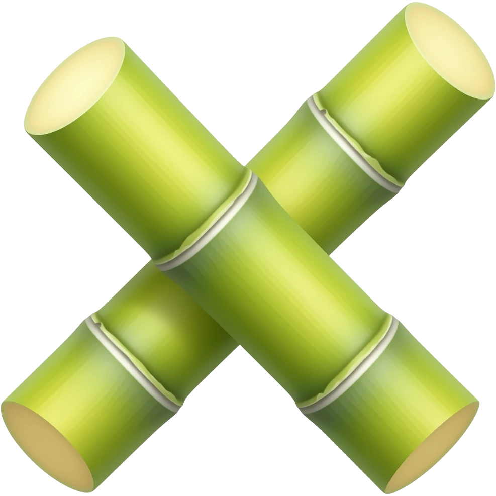 Caña de azúcar emoji