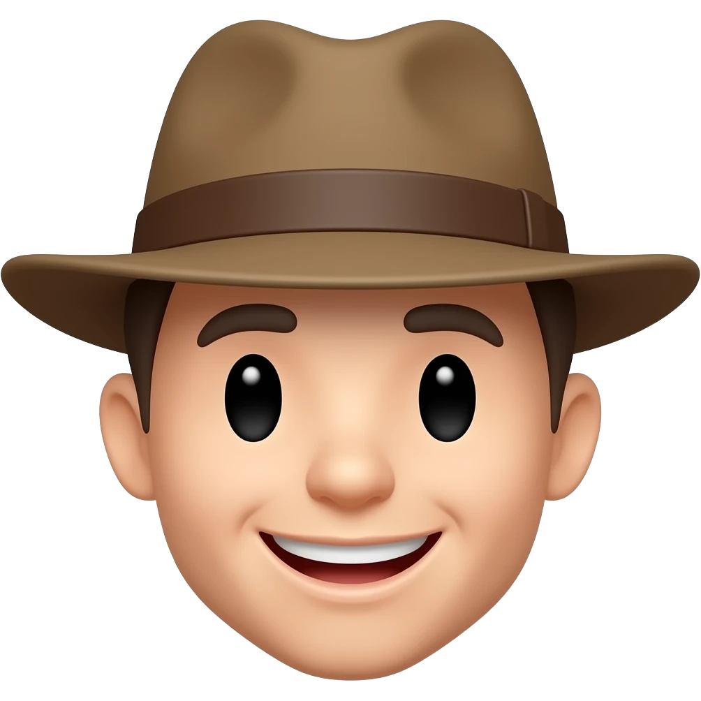 😁 bu Emojinin Üzerine Şapka Koy emoji