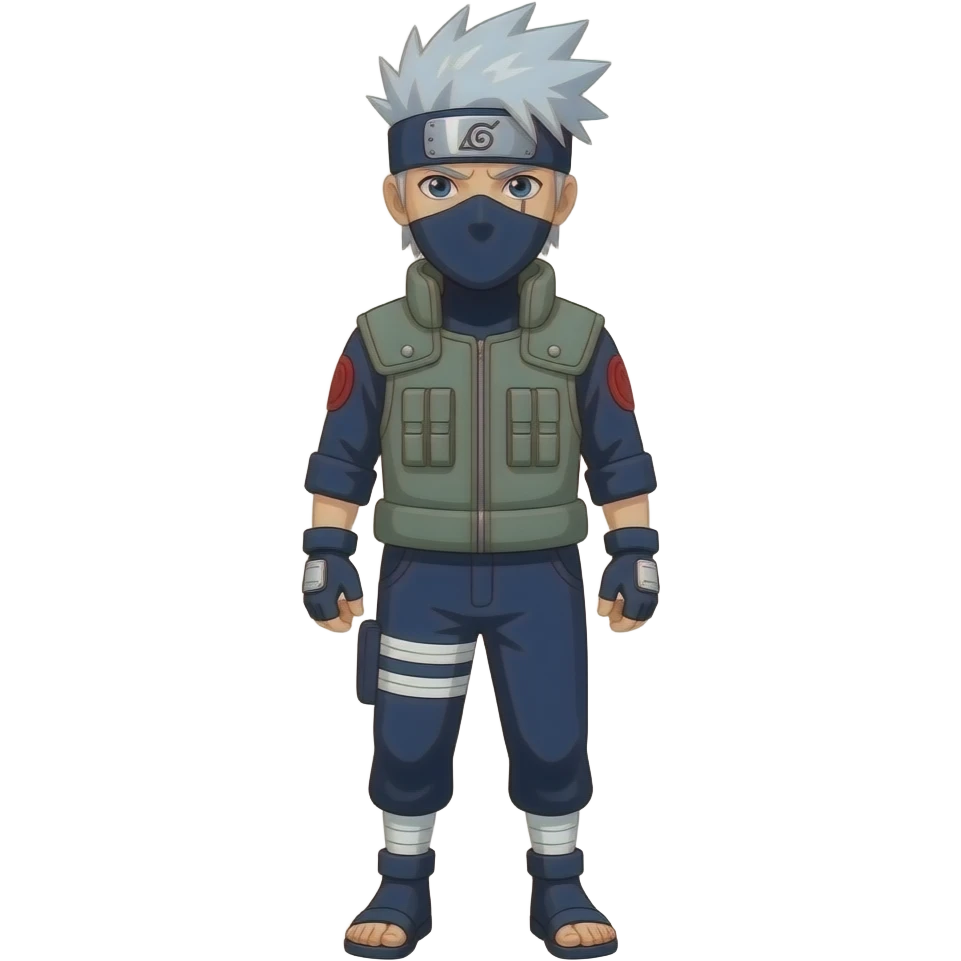 With full body kakashi emoji