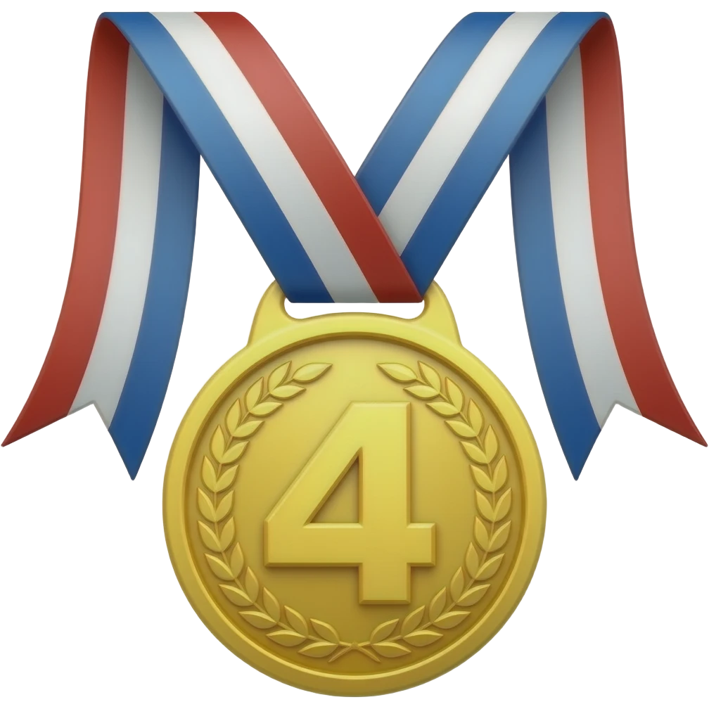 4th Place Medal emoji