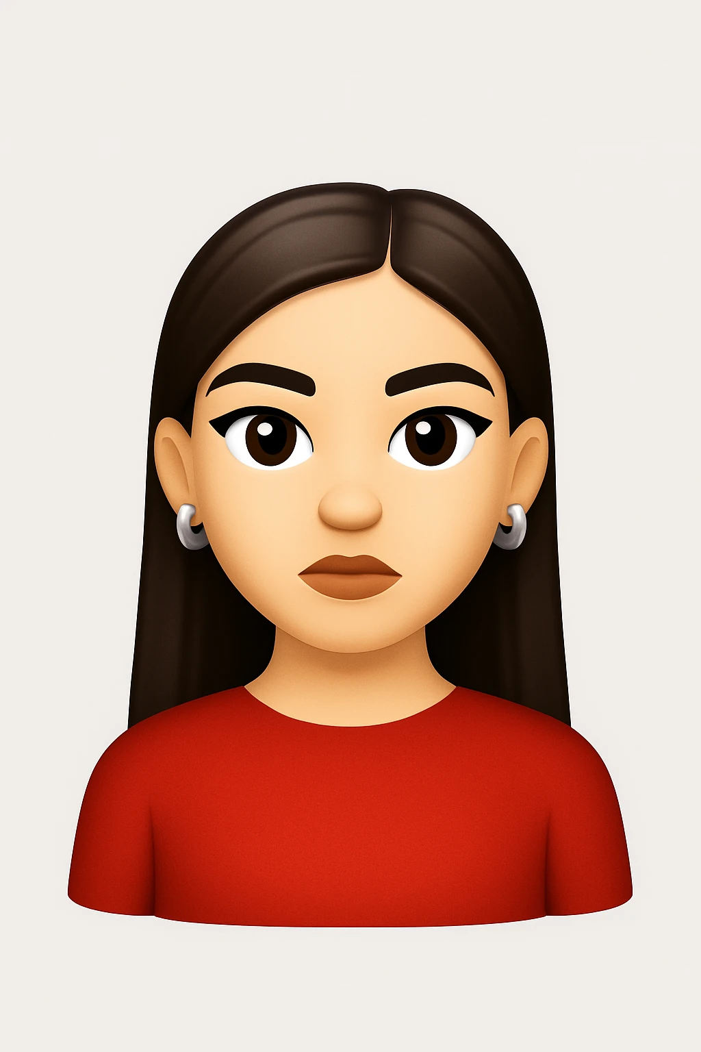 A 3D Apple-style emoji version of the uploaded image, preserving its colors, shapes, textures, and overall design, simplified into emoji form while keeping key details recognizable. Smooth glossy finish, soft shadows, high-quality render, minimal background. emoji