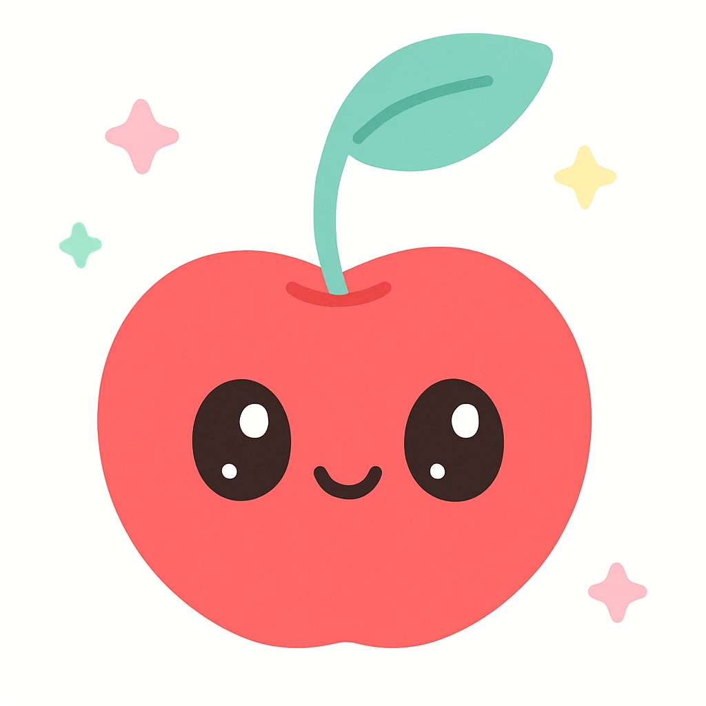cute red cherry emoji
