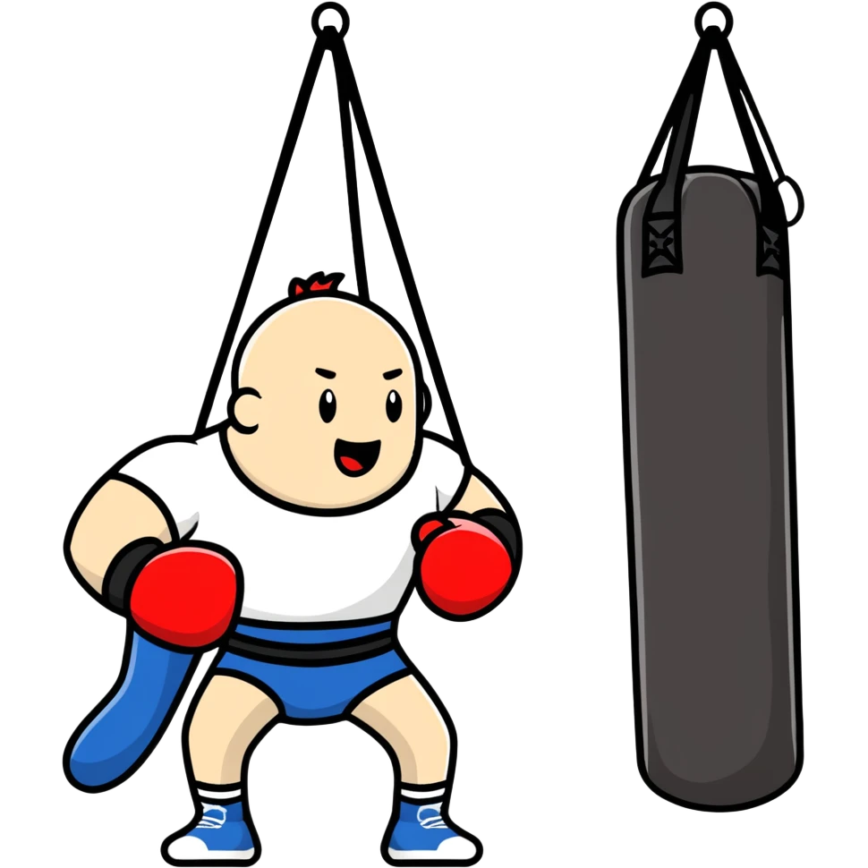 Punching bag emoji