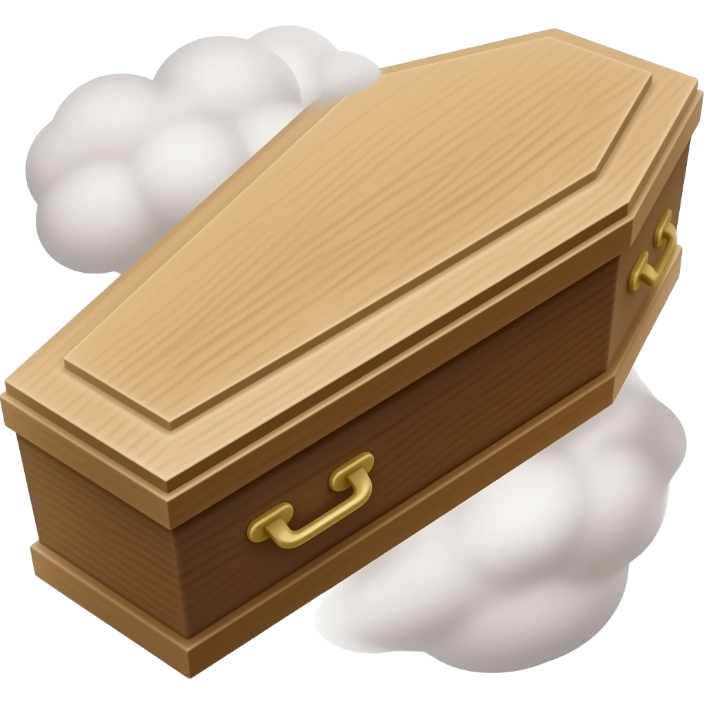 un solo ataúd emoji