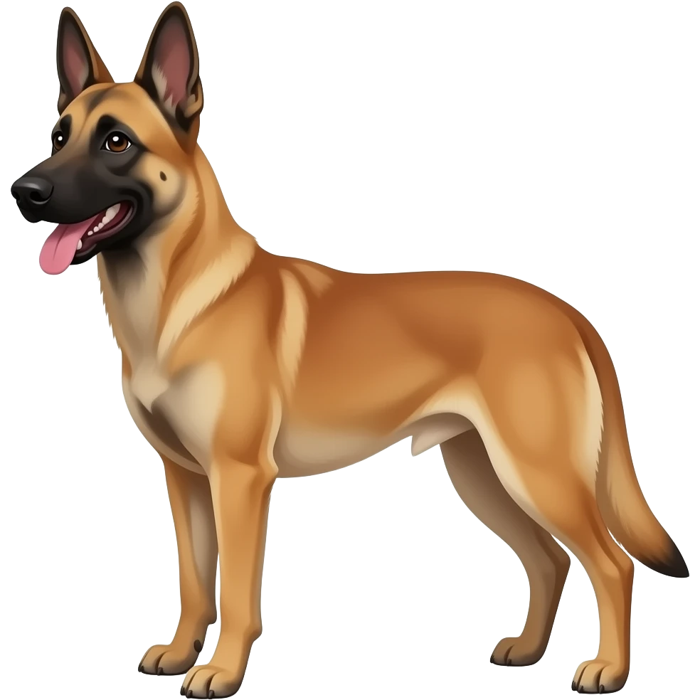 Câine malinois emoji