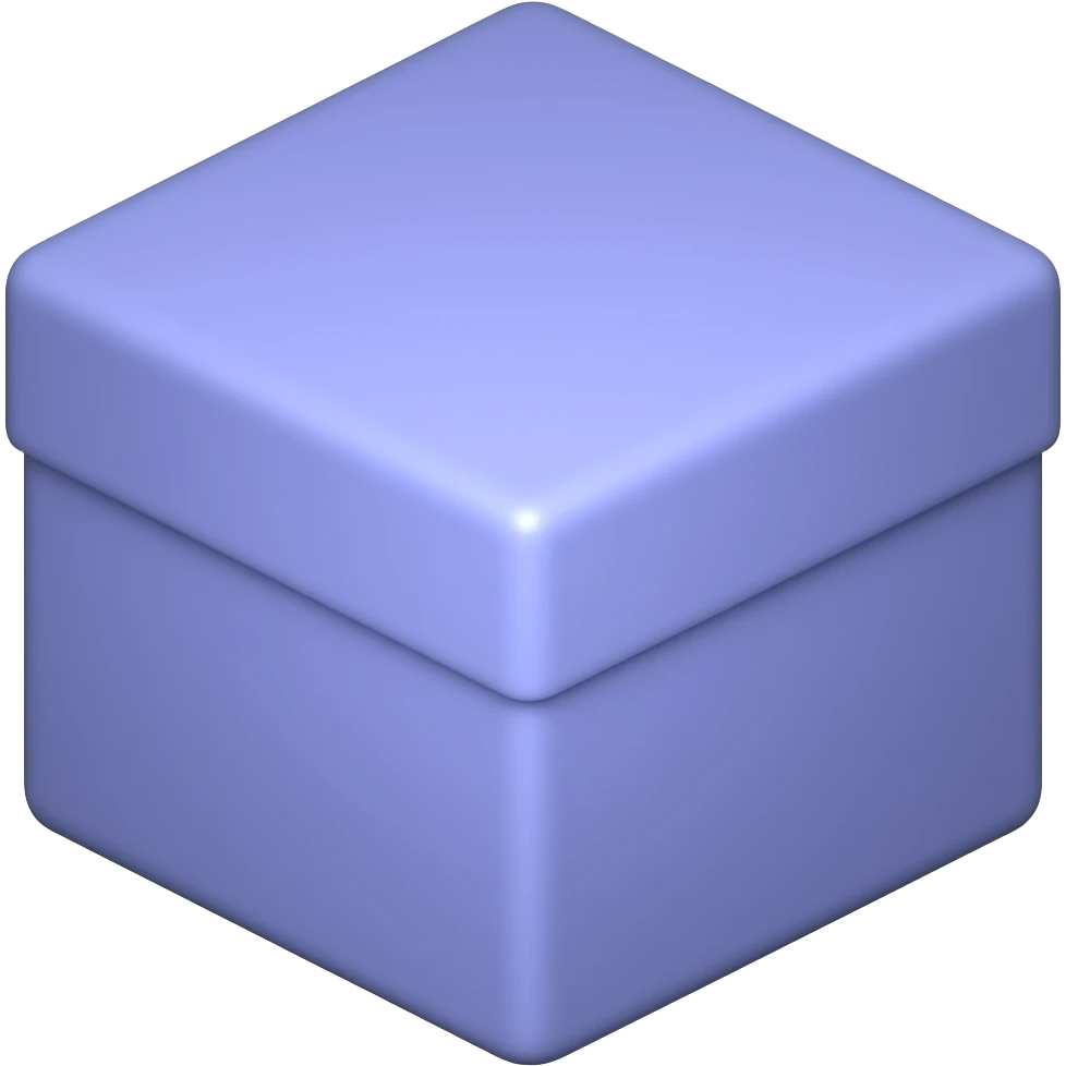 blue-lilac box emoji