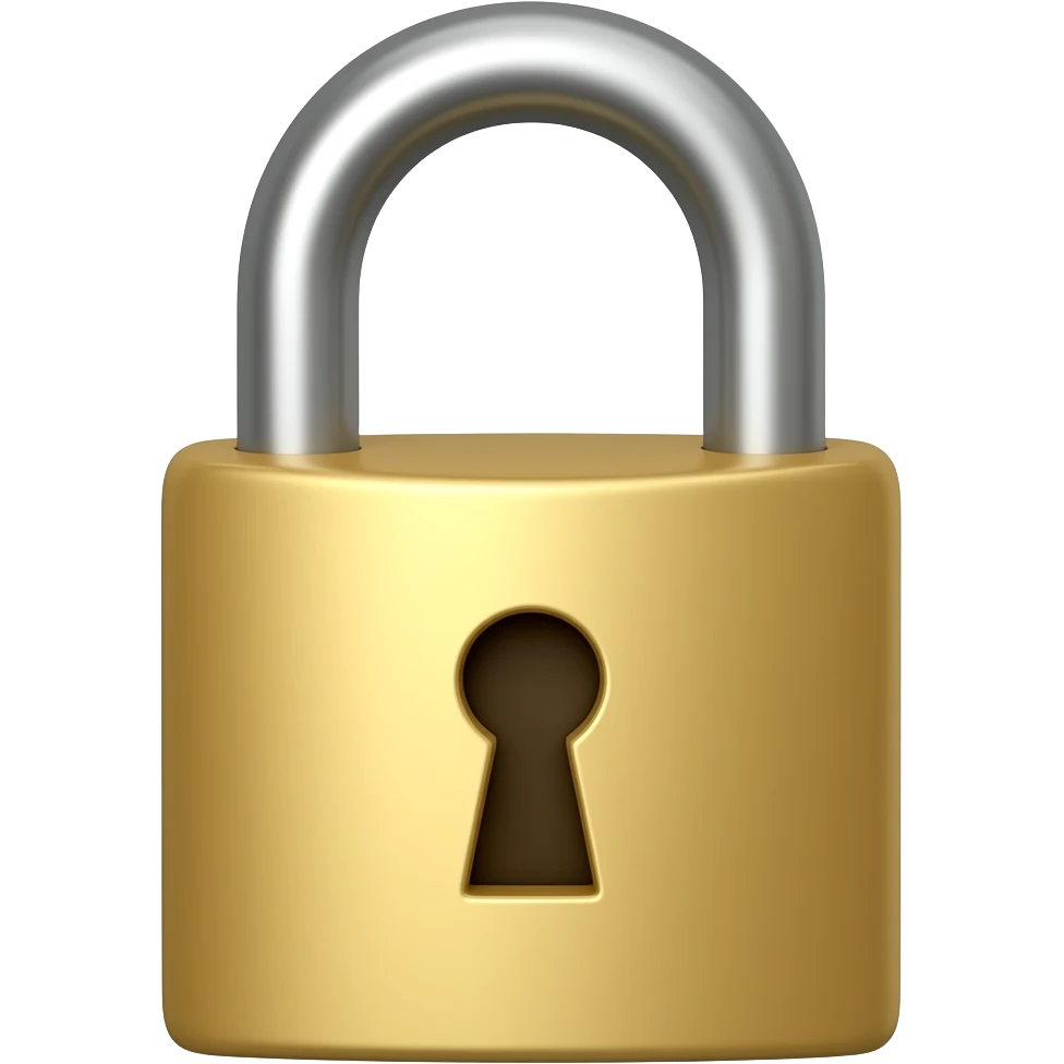 lock emoji