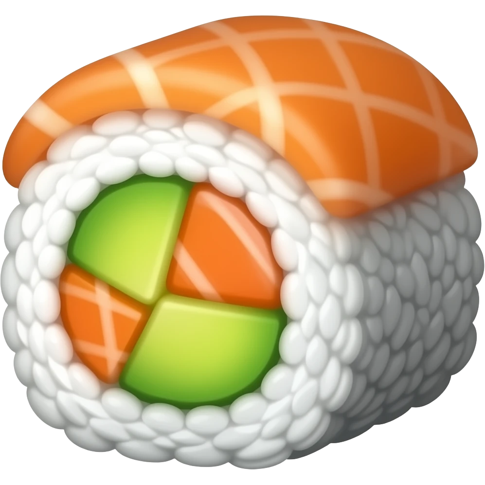 sushi roll emoji