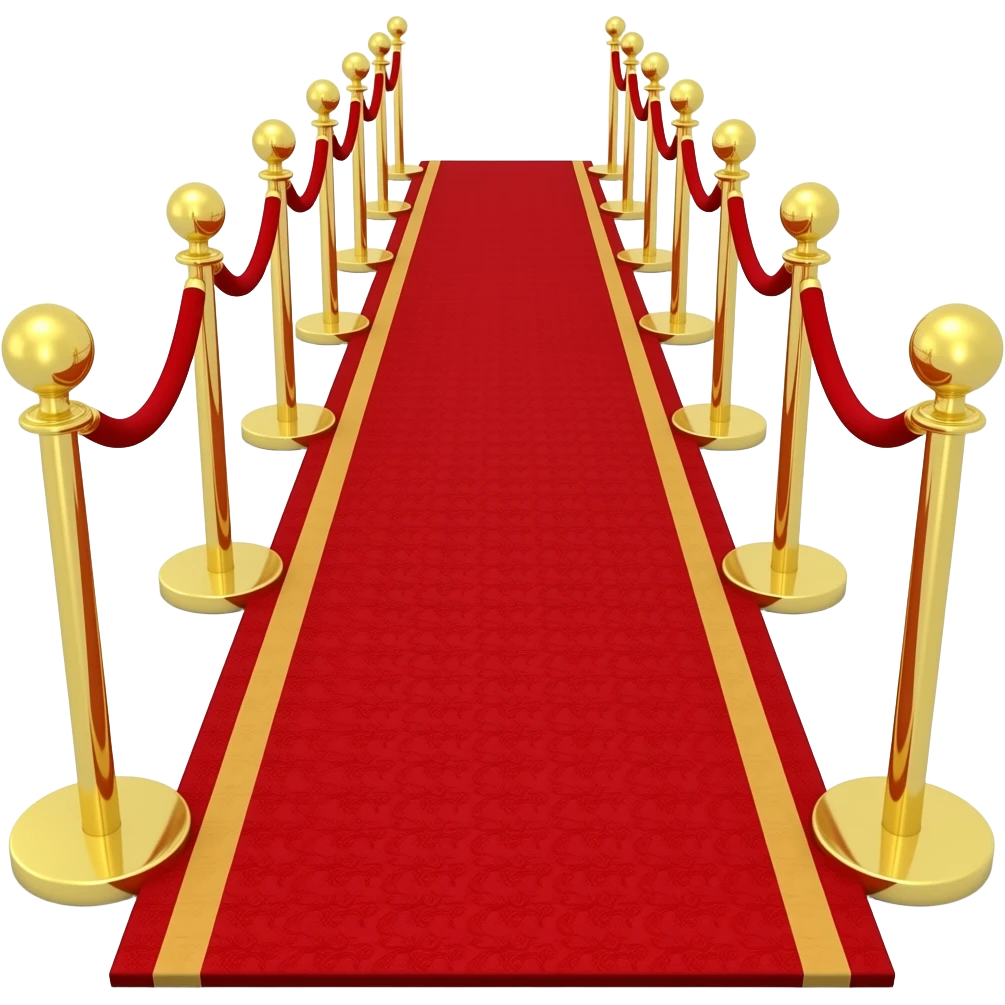 alfombra roja sin fondo emoji