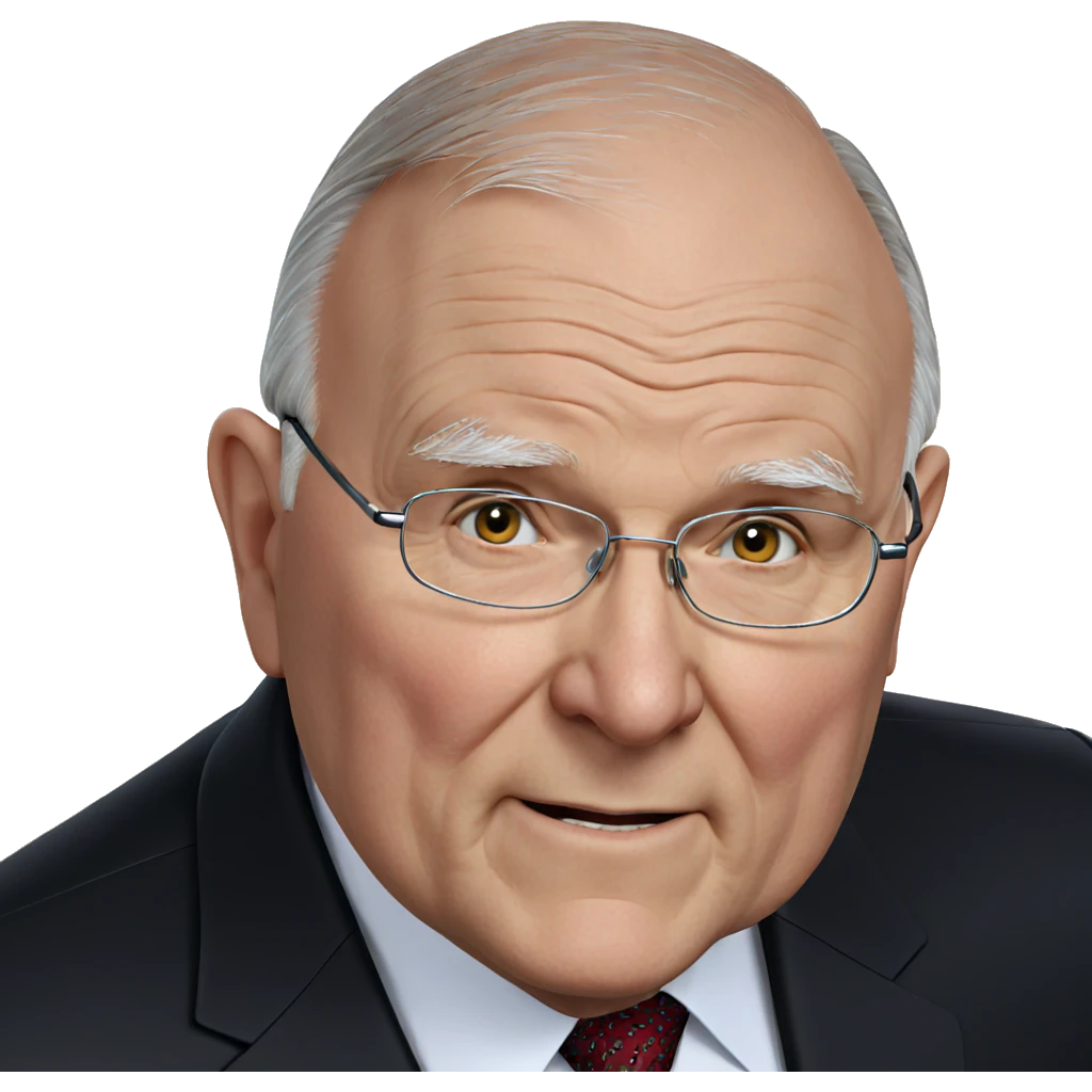 bald old man in suit emoji